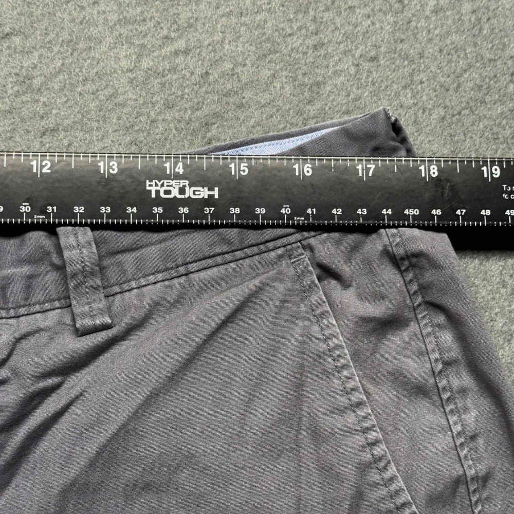 J. Crew Rivington Chino Shorts Mens 36 Gray 100% Cotton 7